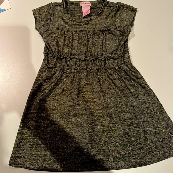 EUC Design History Gunmetal Adorable Dress Sz 3 - Picture 1 of 4